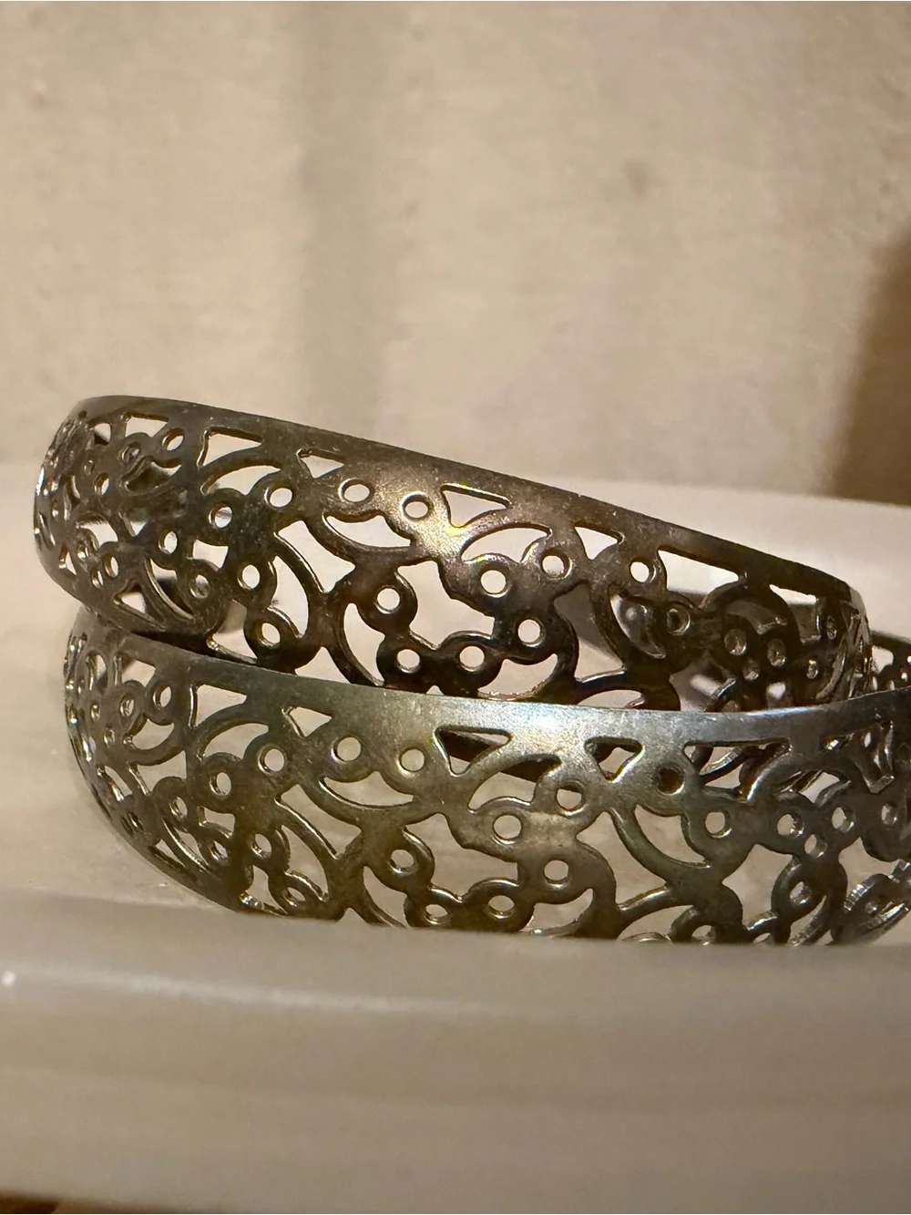 Filigree Hoop Earrings - Elegant Women's Jewelry